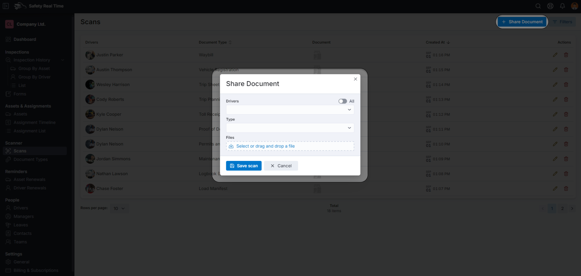 How to Upload a Document